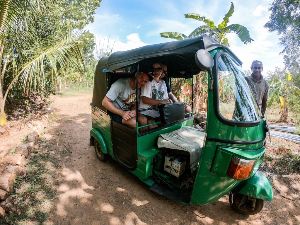 Srí Lanka tuktuk