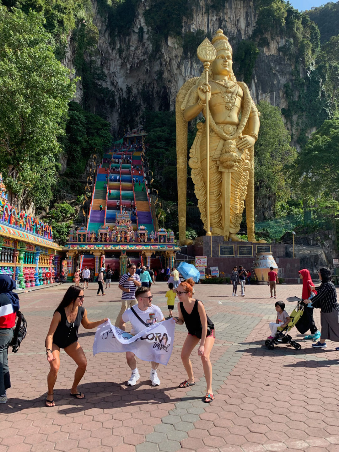 Malajzia Kambodža Thajsko poznávací zájazd Batu Caves Kuala Lumpur