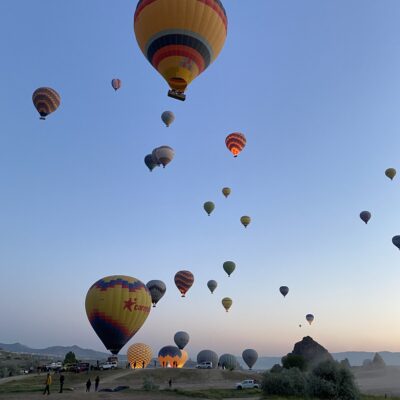 Poznávací zájazd Cappadocia let belónom pri východe slnka