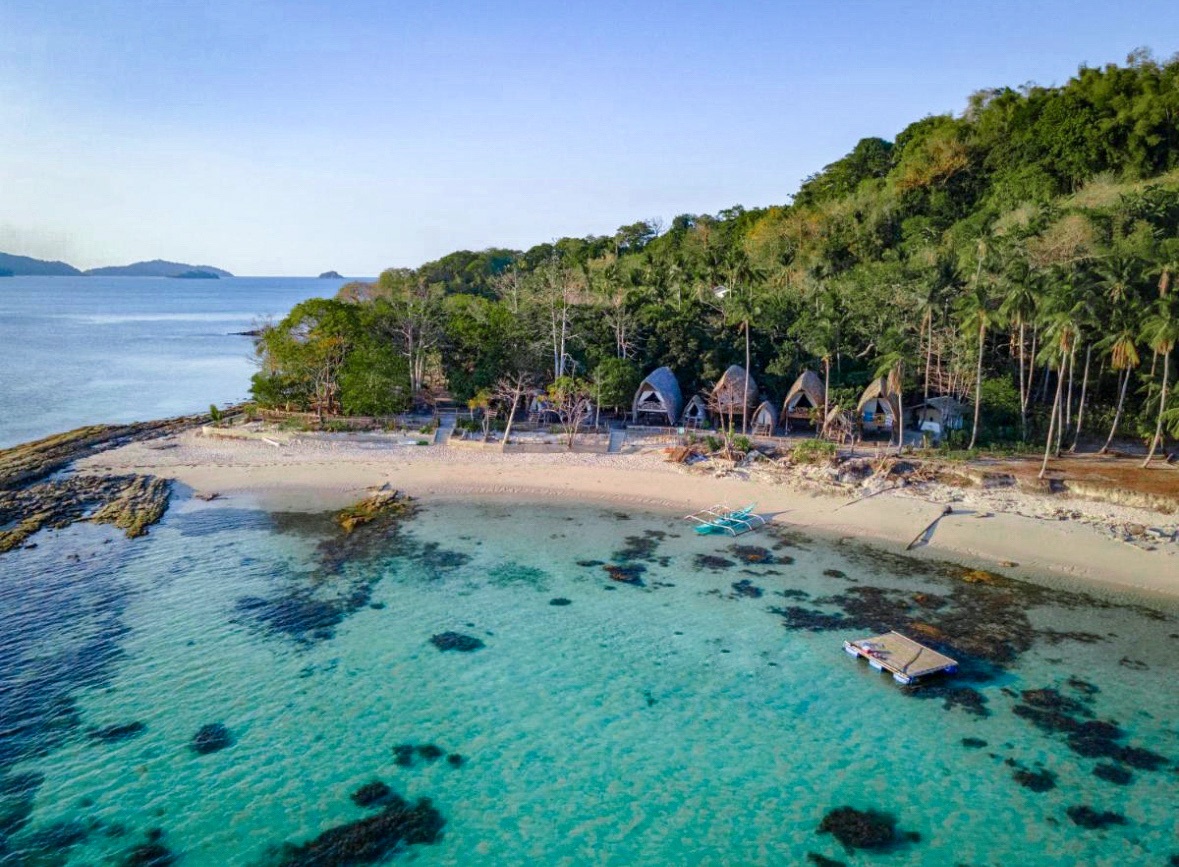 Filipíny dovolenka glamping na ostrove