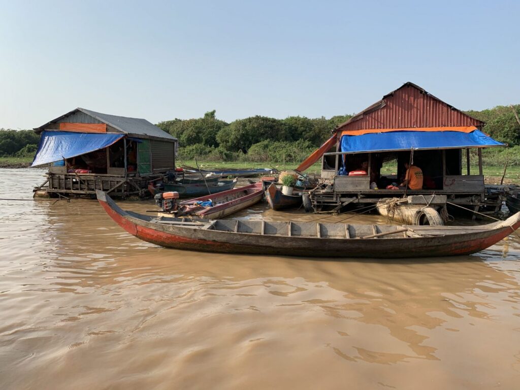 Kambodža poznávací zájazd Floating village