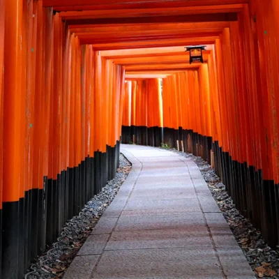 Japonsko Fushimi Inari Taisha poznávací trip