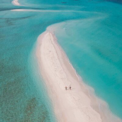 Maldivy sandbank