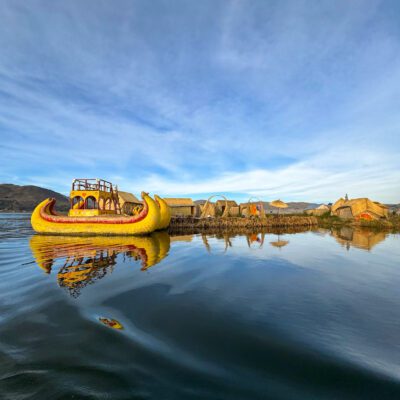 Peru Bolívia Čile dovolenka jazero Titicaca ostrovy Uros