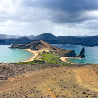 Poznávací zájazd Galapágy vyhliadka na Bartolomé island