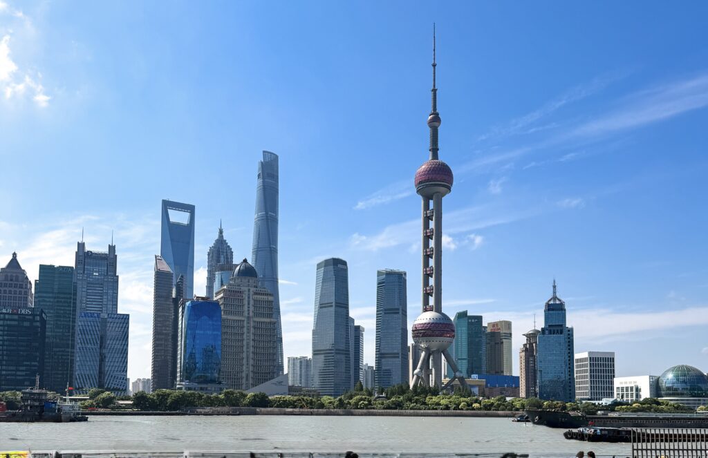 Čína zájazd Šanghaj panoráma North Bund