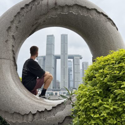 Zájazd Čína Chongqing výhľad na Raflle's Place